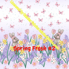 Load image into Gallery viewer, Spring Fresh - 17 different prints - Order by half yard - See below for instructions on ordering and base fabrics