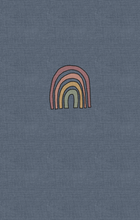 Load image into Gallery viewer, Burlap Rainbows by Popologie - Order by Half Yard - See below for instructions on ordering and base fabrics