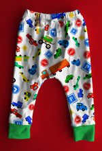 Load image into Gallery viewer, Cars and Trucks oh My and solids - Order by half yard - See below for instructions on ordering and base fabrics