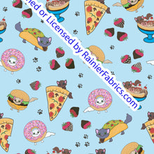 Load image into Gallery viewer, Catfood Collection by Sarah - Order by half yard -instructions below on base fabrics