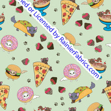 Load image into Gallery viewer, Catfood Collection by Sarah - Order by half yard -instructions below on base fabrics