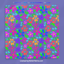 Load image into Gallery viewer, Chalk Flowers AND Chalk Dots by Rosemary Stevenson - 2-5 day turnaround - Order by 1/2 yard; Description of bases below
