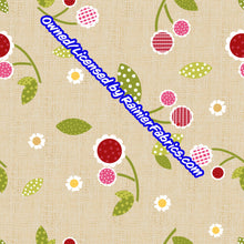 Load image into Gallery viewer, Cherry Pie Collection from Nina - 2-5 day turnaround - Order by 1/2 yard; Description of bases below