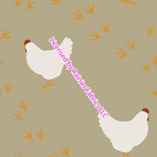 Load image into Gallery viewer, Chicken Collection by Popologie - Order by half yard - See below for instructions on ordering and base fabrics