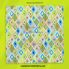 Load image into Gallery viewer, IKAT Watercolors with almost 30 variations and solids. 2-5 business days to ship - Please order by 1/2 yard; Description of bases below