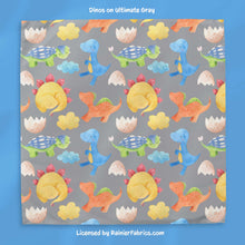 Load image into Gallery viewer, Dinos with options - 2-5 day turnaround - Order by 1/2 yard; Description of bases below