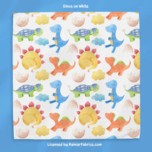 Load image into Gallery viewer, Dinos with options - 2-5 day turnaround - Order by 1/2 yard; Description of bases below