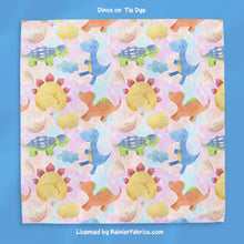 Load image into Gallery viewer, Dinos with options - 2-5 day turnaround - Order by 1/2 yard; Description of bases below