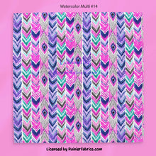 Load image into Gallery viewer, IKAT Watercolors with almost 30 variations and solids. 2-5 business days to ship - Please order by 1/2 yard; Description of bases below