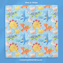 Load image into Gallery viewer, Dinos with options - 2-5 day turnaround - Order by 1/2 yard; Description of bases below