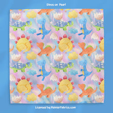 Load image into Gallery viewer, Dinos with options - 2-5 day turnaround - Order by 1/2 yard; Description of bases below