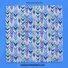Load image into Gallery viewer, IKAT Watercolors with almost 30 variations and solids. 2-5 business days to ship - Please order by 1/2 yard; Description of bases below
