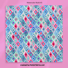 Load image into Gallery viewer, IKAT Watercolors with almost 30 variations and solids. 2-5 business days to ship - Please order by 1/2 yard; Description of bases below