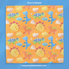 Load image into Gallery viewer, Dinos with options - 2-5 day turnaround - Order by 1/2 yard; Description of bases below