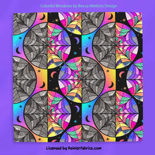 Load image into Gallery viewer, Windows in 3 variations by Becca Watkins Design - 2-5 business days to ship - Order by 1/2 yard
