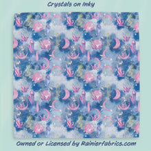 Load image into Gallery viewer, Crystals with Background Options - 2-5 day turnaround - Order by 1/2 yard; Description of bases below