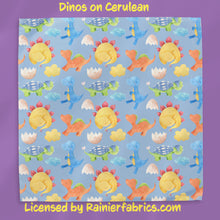 Load image into Gallery viewer, Dinos with Background Options - 2-5 day turnaround - Order by 1/2 yard; Description of bases below