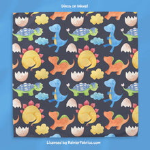 Load image into Gallery viewer, Dinos with options - 2-5 day turnaround - Order by 1/2 yard; Description of bases below