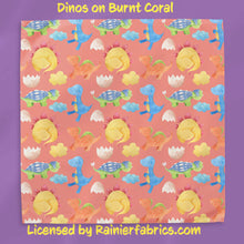 Load image into Gallery viewer, Dinos with Background Options - 2-5 day turnaround - Order by 1/2 yard; Description of bases below