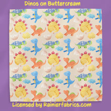 Load image into Gallery viewer, Dinos with Background Options - 2-5 day turnaround - Order by 1/2 yard; Description of bases below