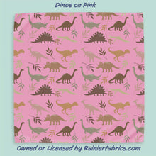 Load image into Gallery viewer, Dinos with background options - 2-5 day turnaround - Order by 1/2 yard; Description of bases below