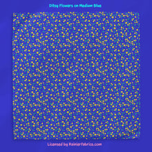 Load image into Gallery viewer, Ditsy Flowers with Options - 2-5 day turnaround - Order by 1/2 yard; Description of bases below