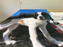 Load image into Gallery viewer, Photo  or Art Blankets - Family Pictures, Pet Photos, Work and Hobby Pics