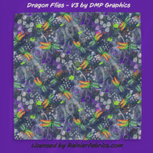 Load image into Gallery viewer, Dragon Flies with options, coordinate and panel by DMP Graphics - 2-5 business days to ship - Order by 1/2 yard