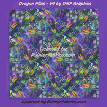 Load image into Gallery viewer, Dragon Flies with options, coordinate and panel by DMP Graphics - 2-5 business days to ship - Order by 1/2 yard