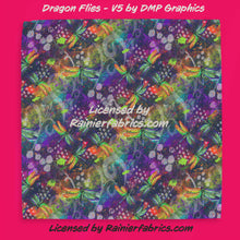 Load image into Gallery viewer, Dragon Flies with options, coordinate and panel by DMP Graphics - 2-5 business days to ship - Order by 1/2 yard