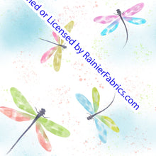 Load image into Gallery viewer, Dragon Flies by Nina - Order by half yard -instructions below on base fabrics
