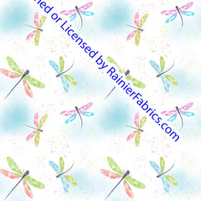 Load image into Gallery viewer, Dragon Flies by Nina - Order by half yard -instructions below on base fabrics