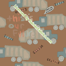 Load image into Gallery viewer, Every Day is Earth Day - Art by Popologie - Order by half yard -instructions below on base fabrics