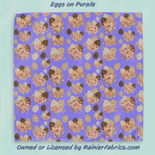 Load image into Gallery viewer, Eggs with background options - 2-5 day turnaround - Order by 1/2 yard; Description of bases below