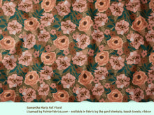 Load image into Gallery viewer, Fall Floral Collection - Art by Samantha Marie - 2-5 day turnaround - Order by 1/2 yard; Description of bases below