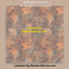Load image into Gallery viewer, Fall Leaves with Options! by Rosemary Stevenson - TAT 2-5 Days (Turn around time) - Order by 1/2 yard; Description of bases below