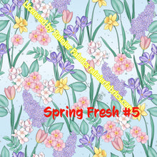 Load image into Gallery viewer, Spring Fresh - 17 different prints - Order by half yard - See below for instructions on ordering and base fabrics