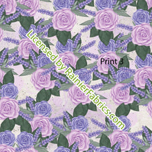 Load image into Gallery viewer, Provence Lavender Collection - Order by half yard -instructions below on base fabrics