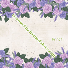Load image into Gallery viewer, Provence Lavender Collection - Order by half yard -instructions below on base fabrics