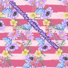 Load image into Gallery viewer, Spring Bloom Collection - flowers, plaids and more - 2-5 day turnaround - Order by 1/2 yard; Description of bases below
