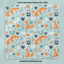 Load image into Gallery viewer, Love Doodle Collection 1 from Cate and Rainn - TAT 2-5 Days (Turn around time) - Order by 1/2 yard; Description of bases below