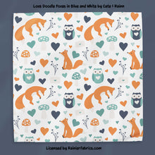 Load image into Gallery viewer, Love Doodle Collection 1 from Cate and Rainn - TAT 2-5 Days (Turn around time) - Order by 1/2 yard; Description of bases below