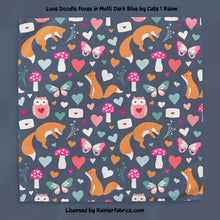 Load image into Gallery viewer, Love Doodle Collection 1 from Cate and Rainn - TAT 2-5 Days (Turn around time) - Order by 1/2 yard; Description of bases below