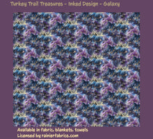 Load image into Gallery viewer, Inked Design - Galaxy from Turkey Trail Treasures - 2-5 day turnaround - Order by 1/2 yard; Description of bases below