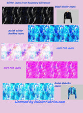 Load image into Gallery viewer, Glitter Denim from Rosemary Stevenson - 2-5 day turnaround - Order by 1/2 yard; Description of bases below