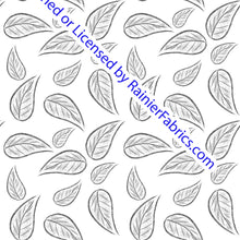 Load image into Gallery viewer, Grey Nature by Nina - Order by half yard -instructions below on base fabrics