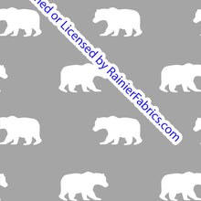 Load image into Gallery viewer, Grey Nature by Nina - Order by half yard -instructions below on base fabrics