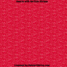 Load image into Gallery viewer, Hearts with Options- 2-5 day turnaround - Order by 1/2 yard; Description of bases below