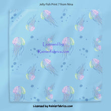 Load image into Gallery viewer, Jelly Fish with Options by Nina - 2-5 business days to ship - Order by 1/2 yard