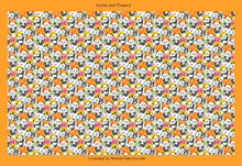 Load image into Gallery viewer, Pandas and Flowers - 2-5 day turnaround - Order by 1/2 yard; Description of bases below